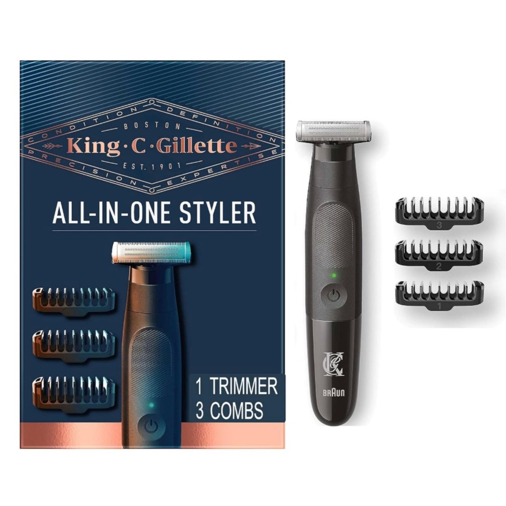 King C Gillette | Men | NIB All-In-One Styler Cordless Stubble Trimmer